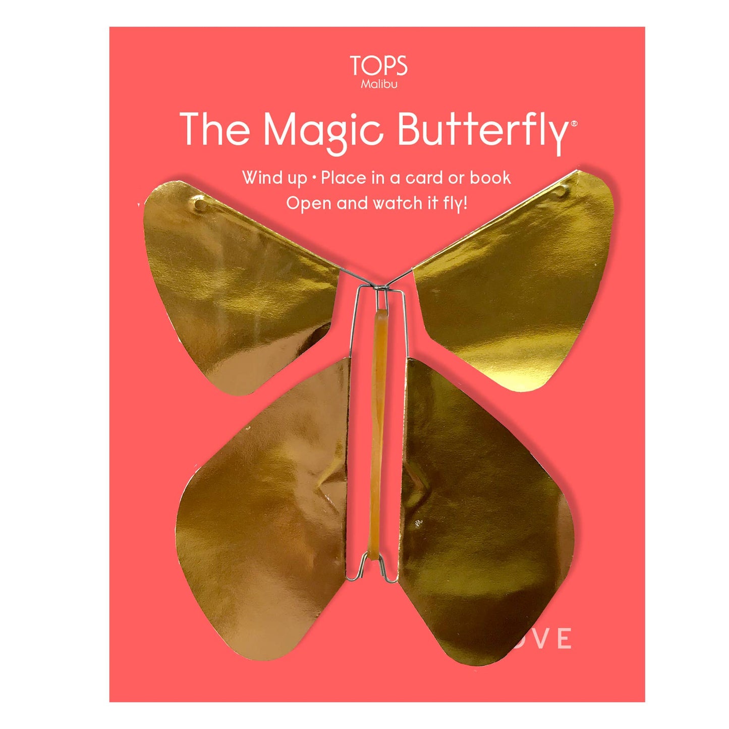 Flying Magic Butterfly® - Metallic - "Love" - Asst Styles