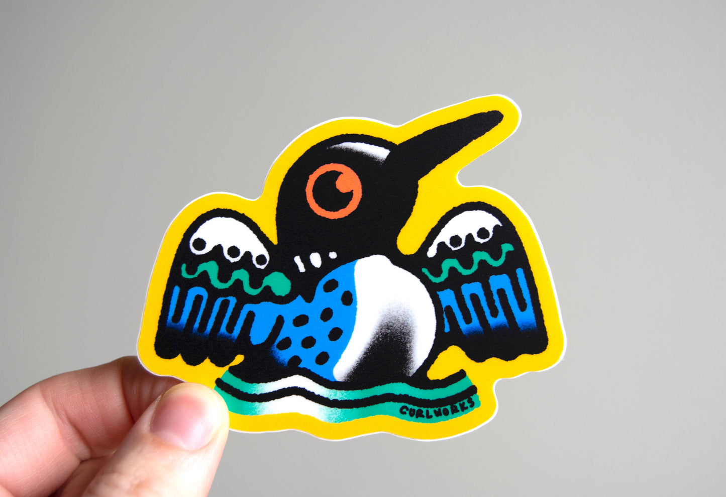 Loon - 3" Vinyl Sticker