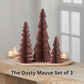 Honeycomb trees, vintage folding paper, Christmas, Winter