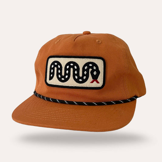 Snake Hat - Desert Orange