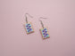 Toaster Pastry acrylic earrings