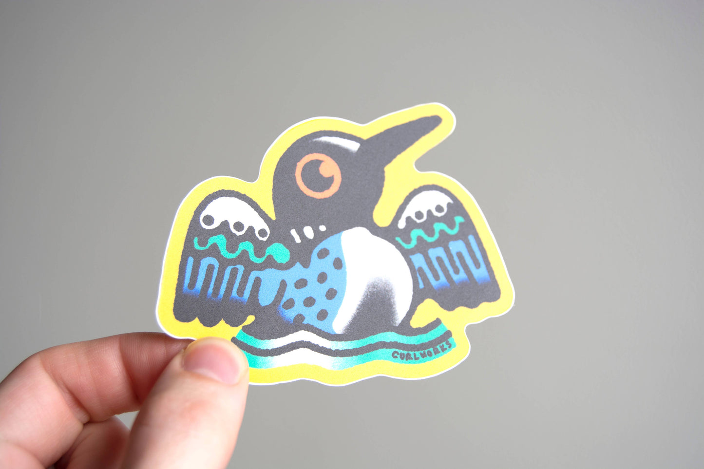 Loon - 3" Vinyl Sticker