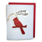 Seasons Greetings - Cardinal Ornament w/Card