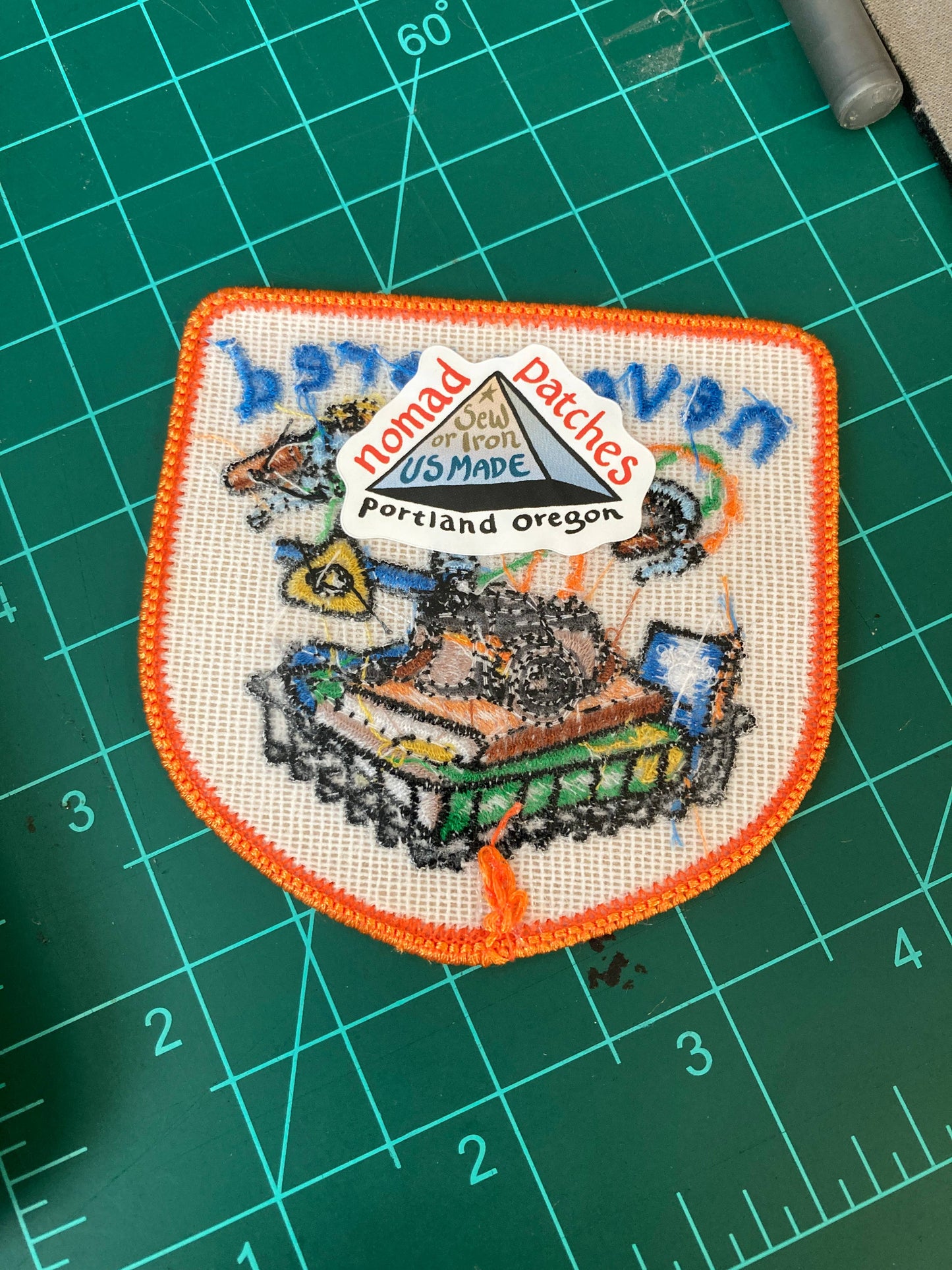 Never Bored Embroidered Patch
