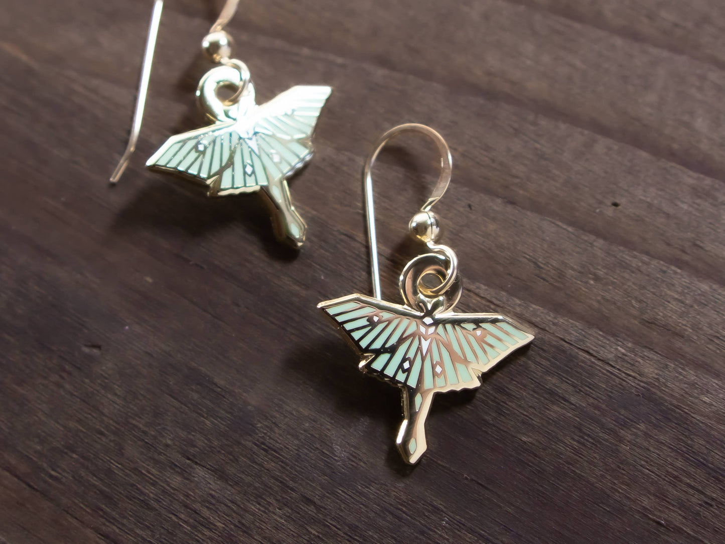 Luna Moth Earrings