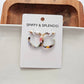 Cam Mini Hoops - Multicolor // Earrings, Gifts, Jewelry, Fall