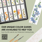 12 Sheets 140LB Watercolor Coloring Bookmarks