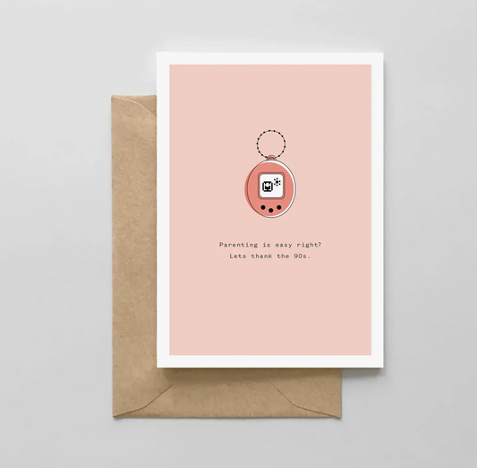 Parenting Is Easy Right? - New Baby Card