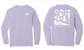 Saranac Lake Graphic Long Sleeve Tee - COMFORT COLORS Heavyweight Ring Spun Tee Unisex