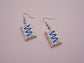 Toaster Pastry acrylic earrings