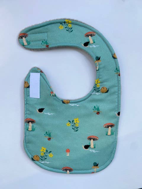 Mushroom Friends bib