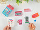 PixelPop™ Diamond Art Sticker Pack — Barely Adulting