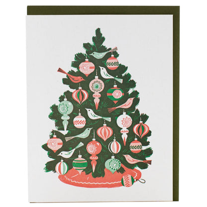 Festive Tree Christmas Card