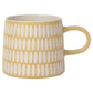 Danica Studio Ochre Imprint Stoneware Mugs 12 oz