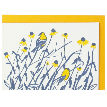 Mini Goldfinches Enclosure Card (e.b. goodale)