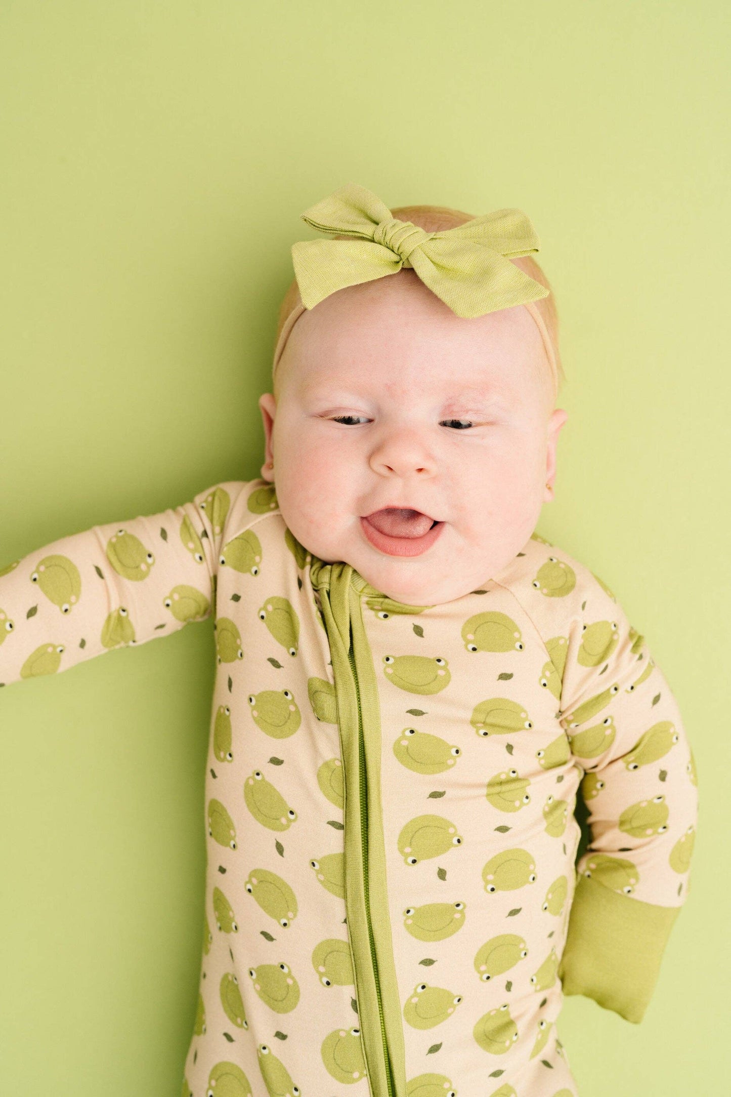 Froggy Friends Bamboo Sleeper