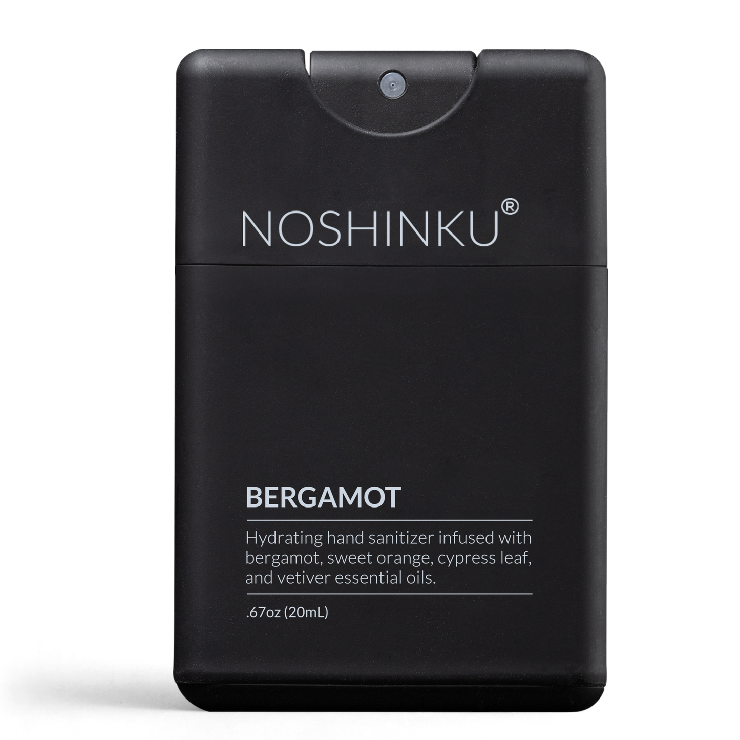 REFILLABLE Bergamot Ultra-Moisturizing Pocket Hand Sanitizer