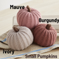 Colorful Knit Pumpkin Giftables Bowl Filler Tabletop