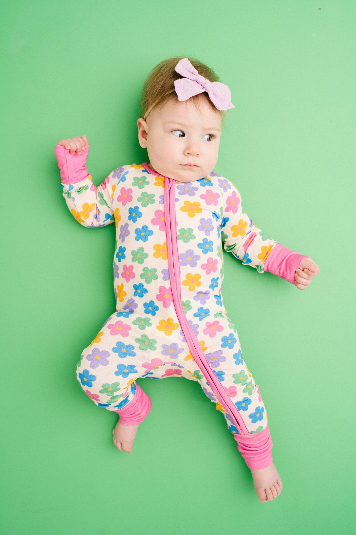 Retro Flower Bamboo Sleeper