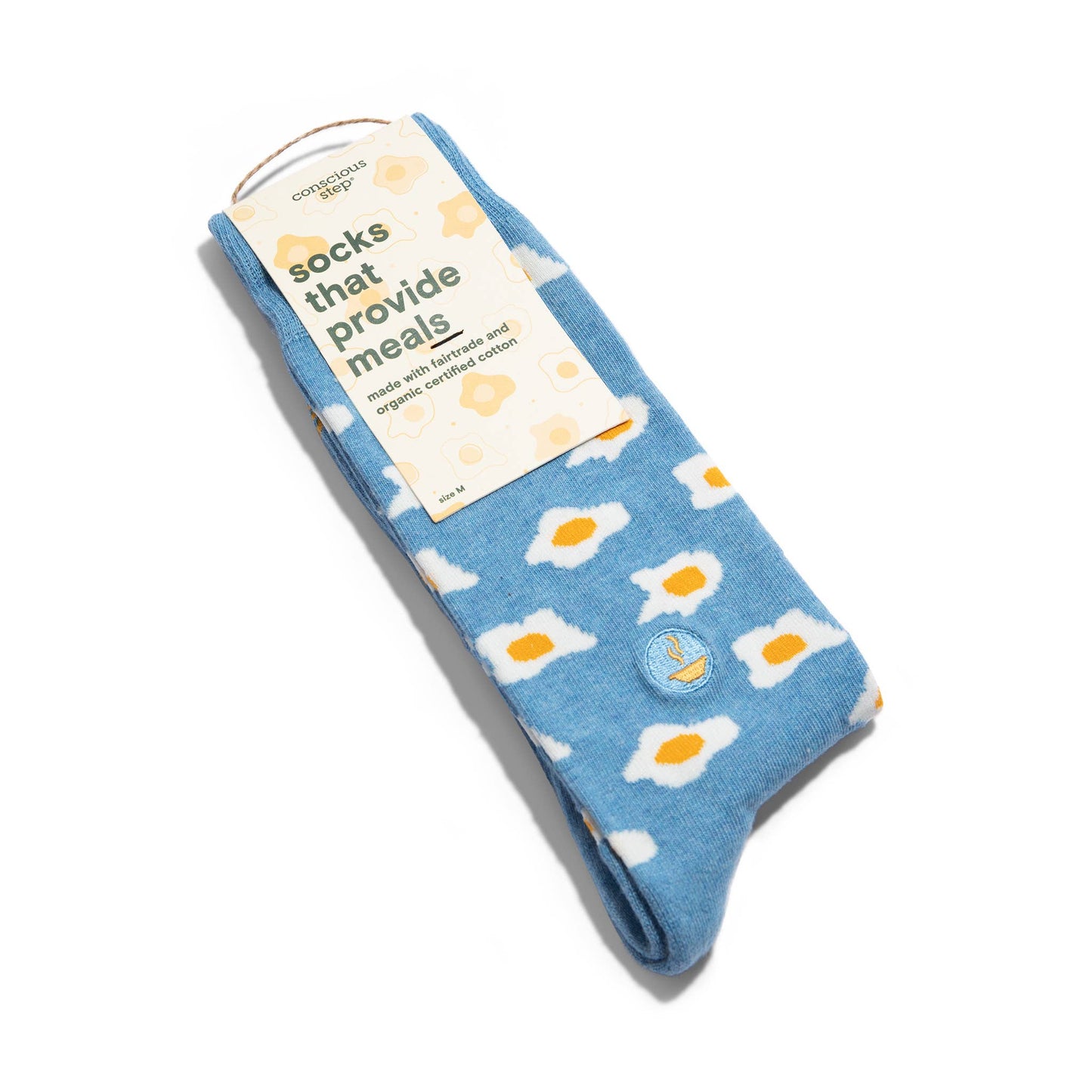 Socks that Provide Meals (Blue Eggs): Medium