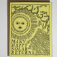 Birthday Solar Return Letterpress Sunshine Card