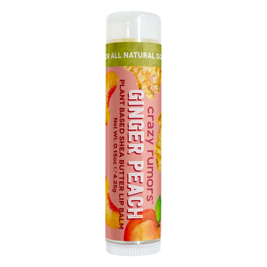 All Natural, Vegan Ginger Peach Lip Balm