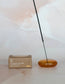 Glass Bubble Incense Holder