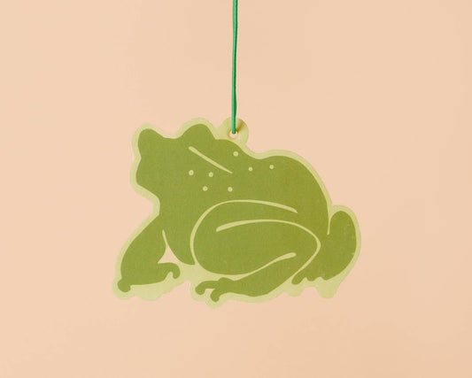 Toad Air Freshener - Rain Scented - Nature, Gardening, Stocking Stuffer