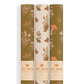 Recyclable Gift Wrap / Wrapping Paper: Mushrooms (Green & Cr