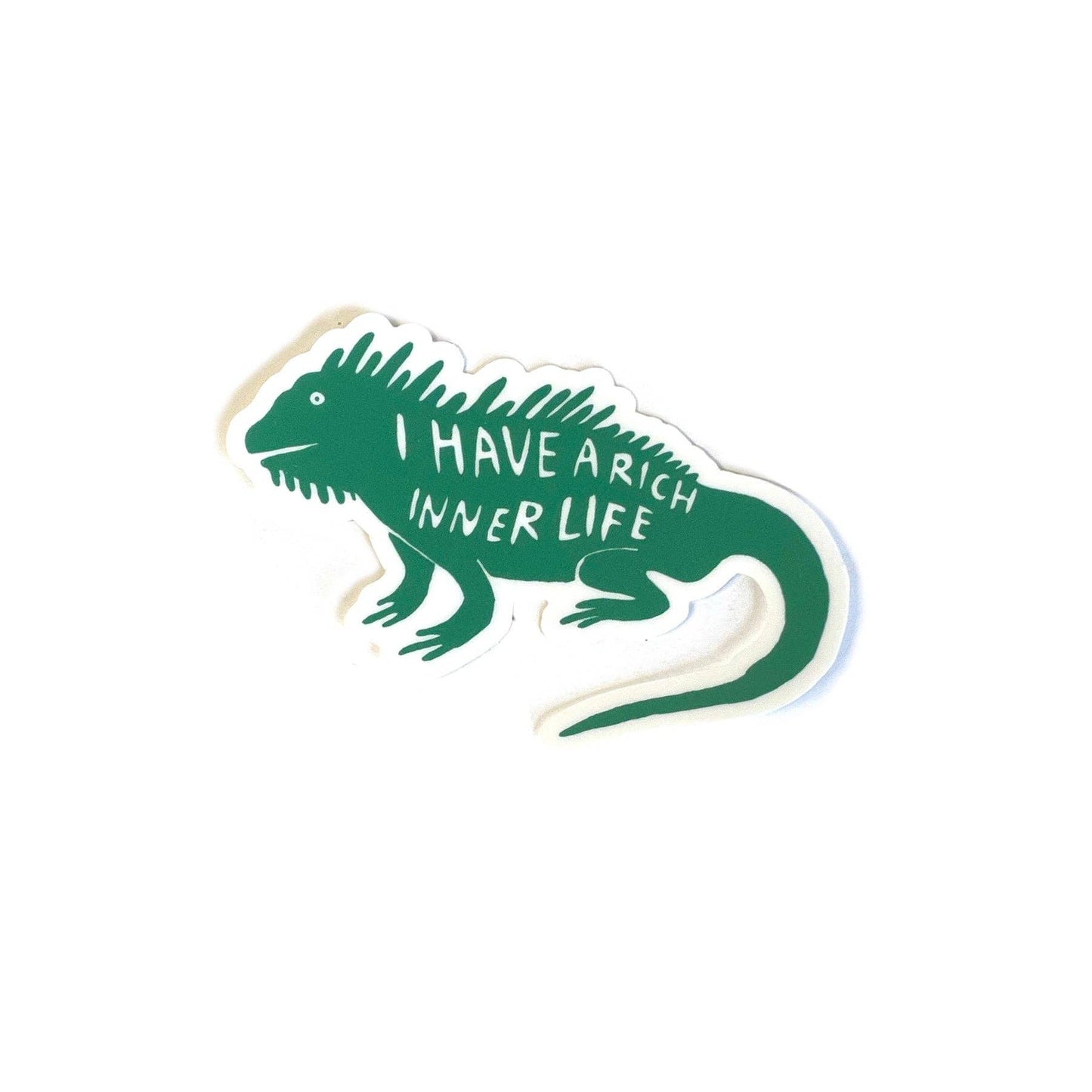 I Have A Rich Inner Life Sticker