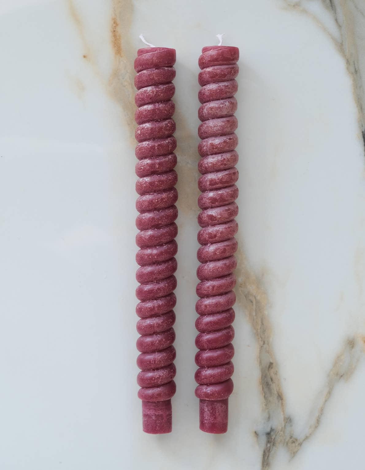 Spiral Taper Candles | Boysenberry