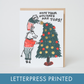Tops Holiday Tree Christmas Card by Egg Press