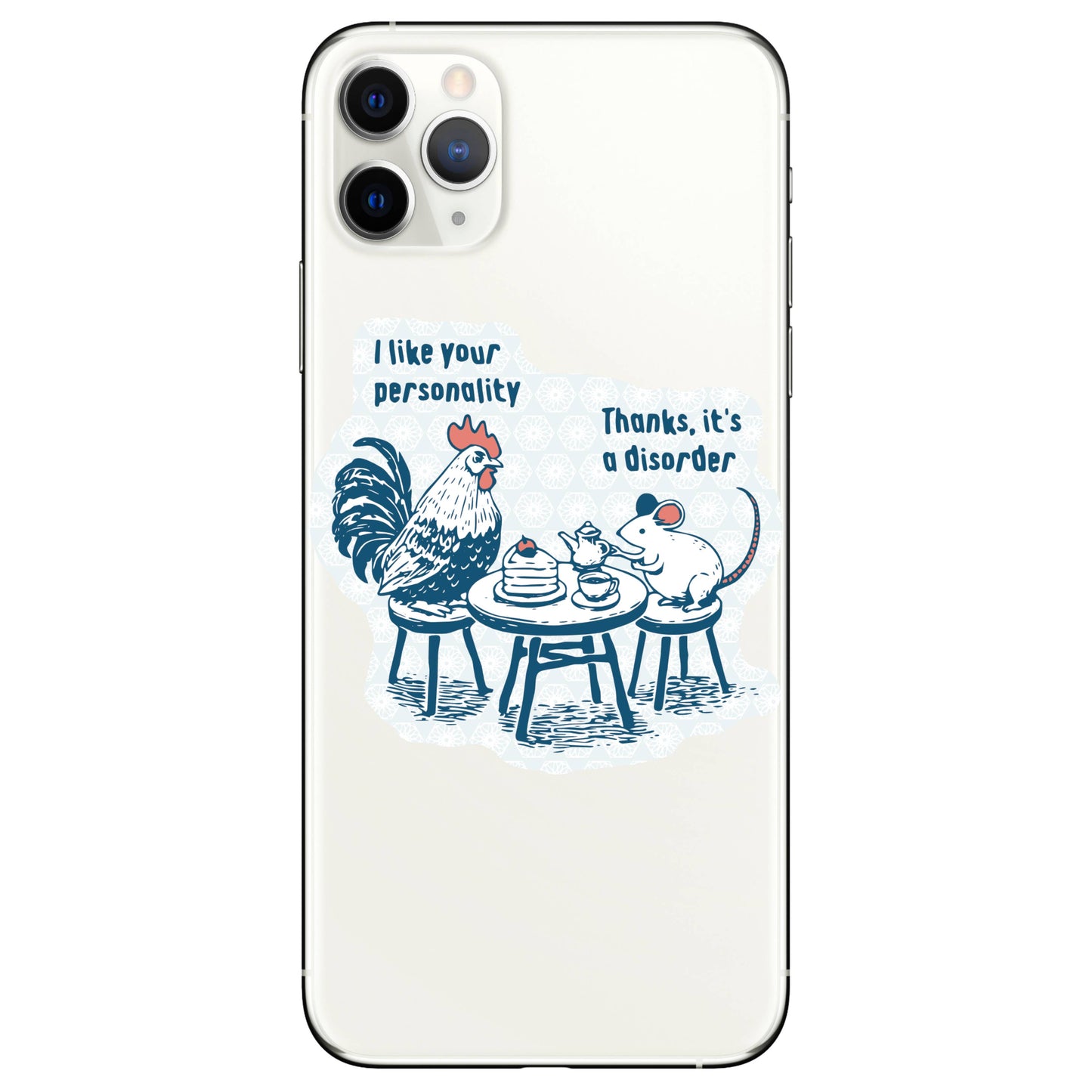 Cute Personality Disorder Animal High Quality Vinyl Sticker