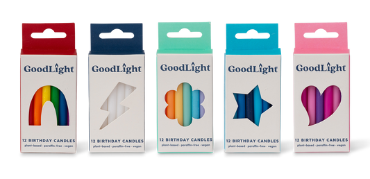 Vegan Birthday Candles | 12-Count Box