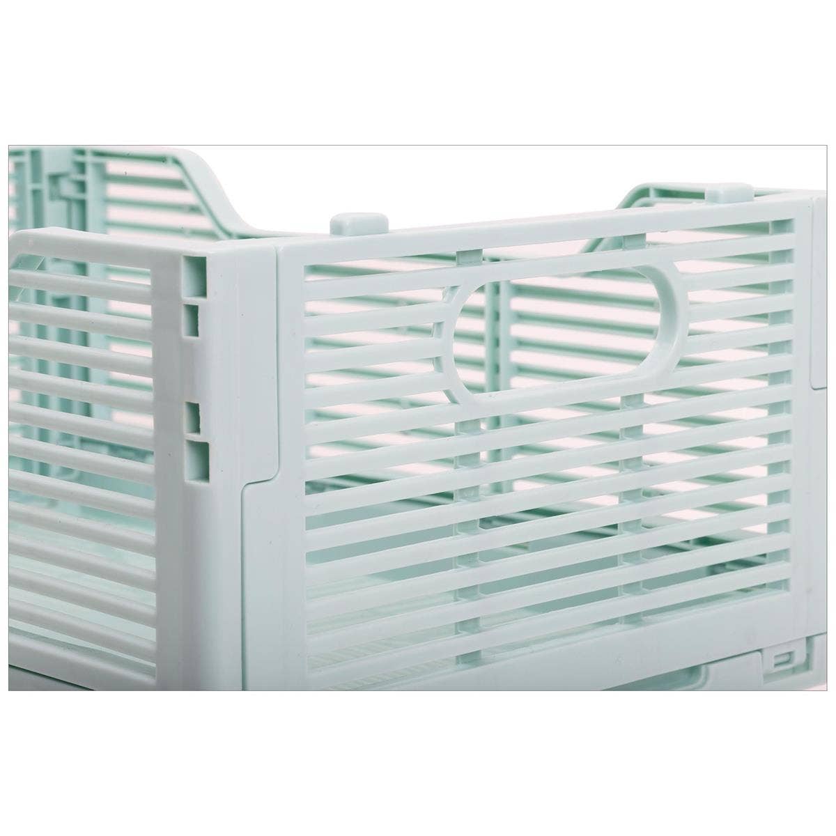 Truu Design Folding Storage Crate, 12x8x4.5",7 colors