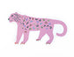 Jaguar Vinyl Glitter Sticker