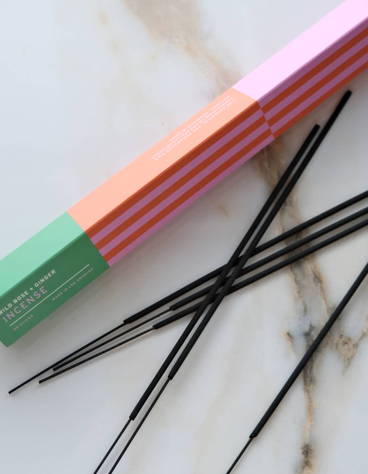 Essentials: Wild Rose + Ginger Incense