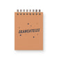 Saranac Lake Happy Place Mini Jotter Notebook