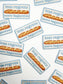 Less Regrets More Baguettes Embroidered Iron-On Patch Baking