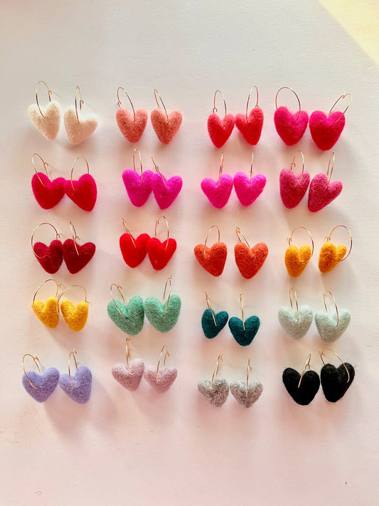Heart Felt Earrings