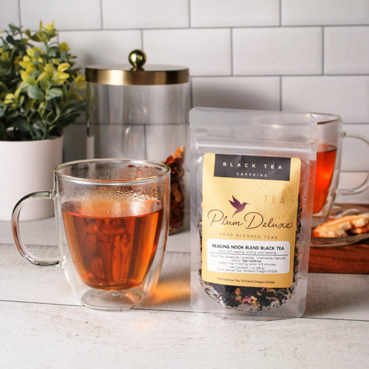 Reading Nook Lavender Rose Chamomile Black Loose Leaf Tea