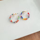Cam Mini Hoops - Fiesta // Earrings, Jewelry, Gifts, Best Seller