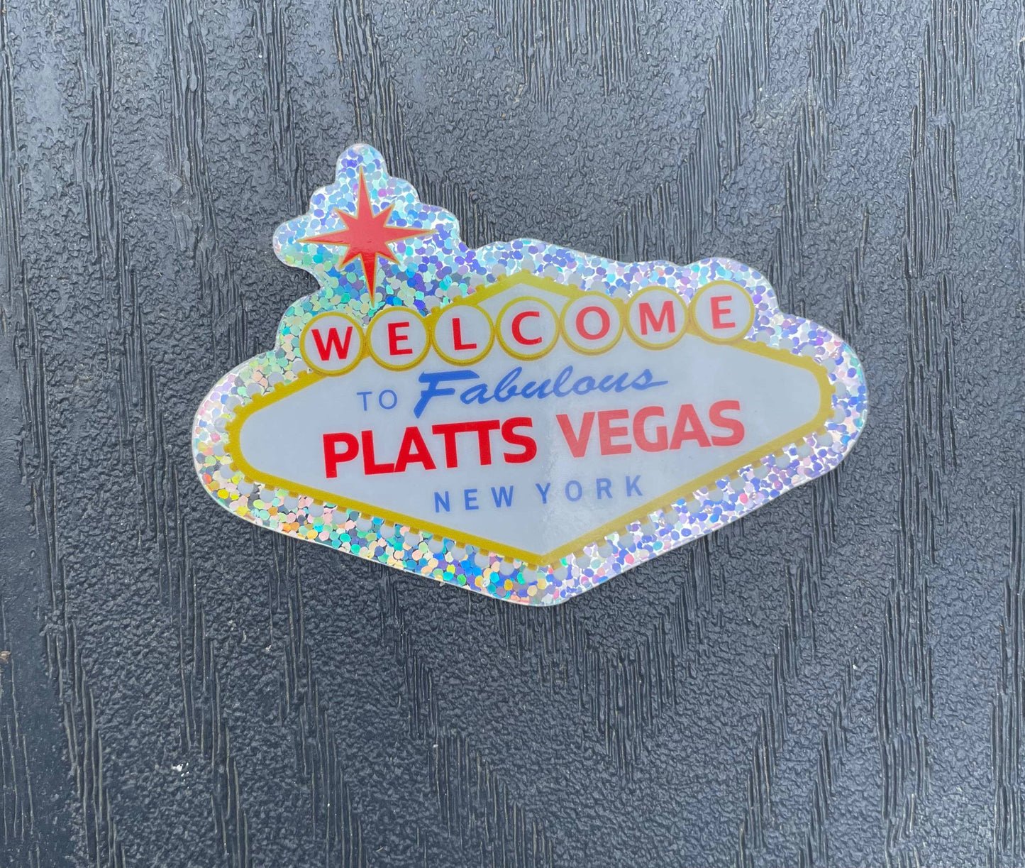 Welcome to Fabulous Platts Vegas Sticker