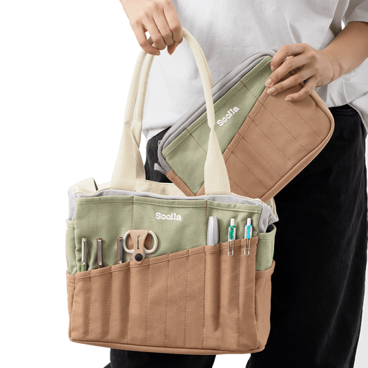 Soolla® Studio Pouch, Aquamarine (Stationery Pouch)
