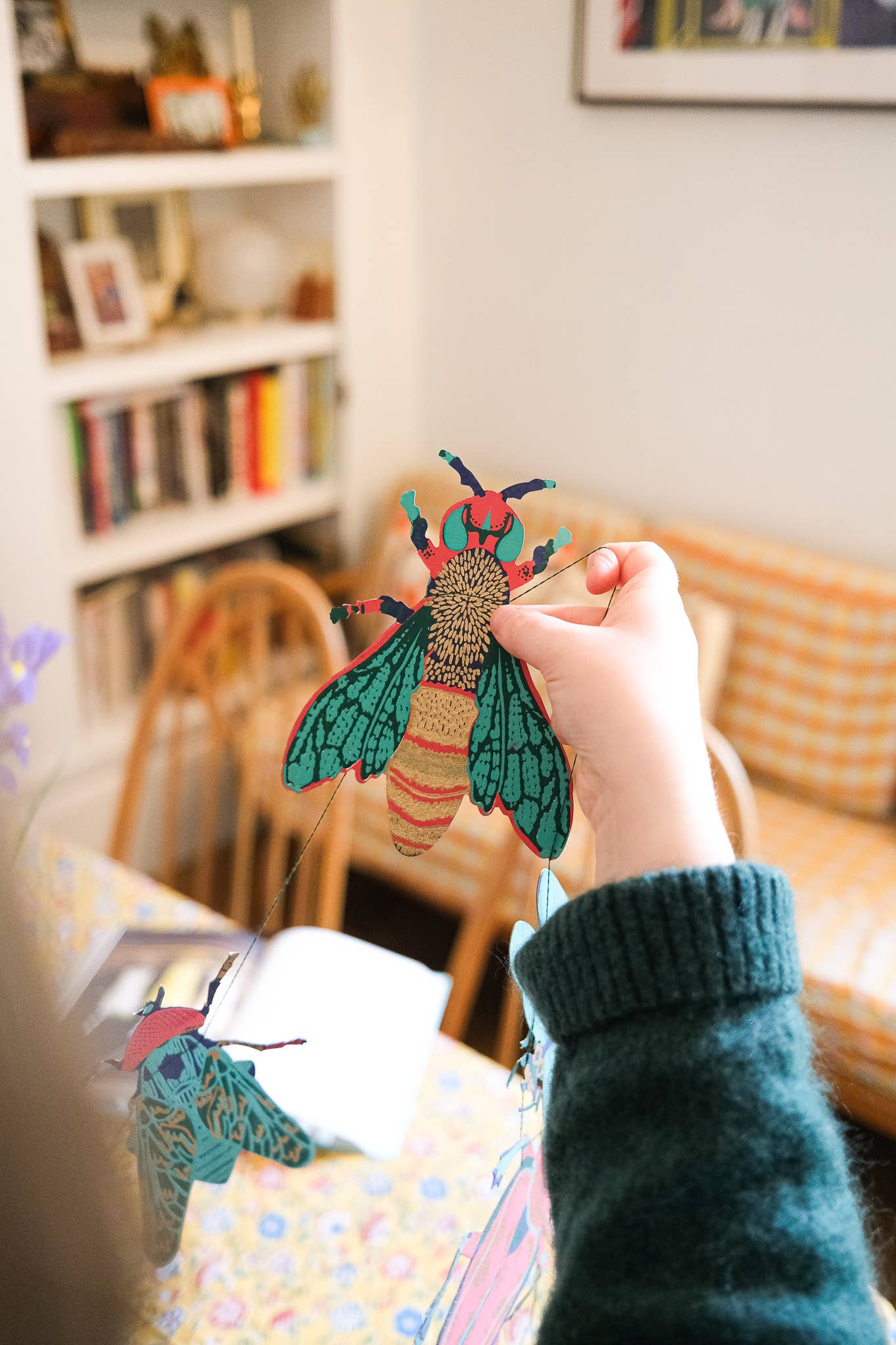 INSECTS SEWN GARLAND