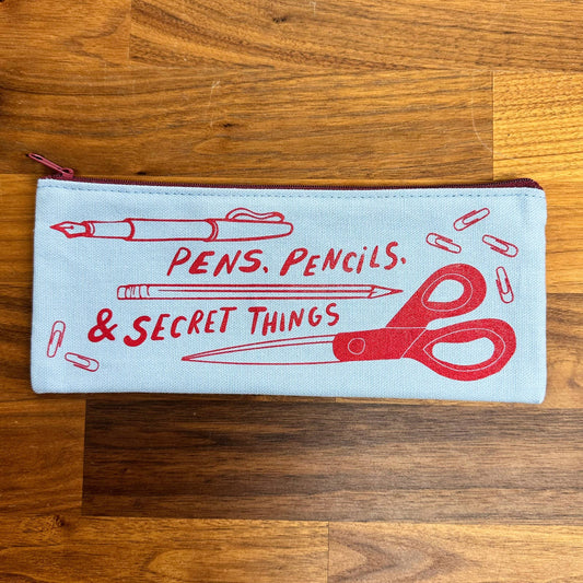 'Secret Things' Pencil Pouch