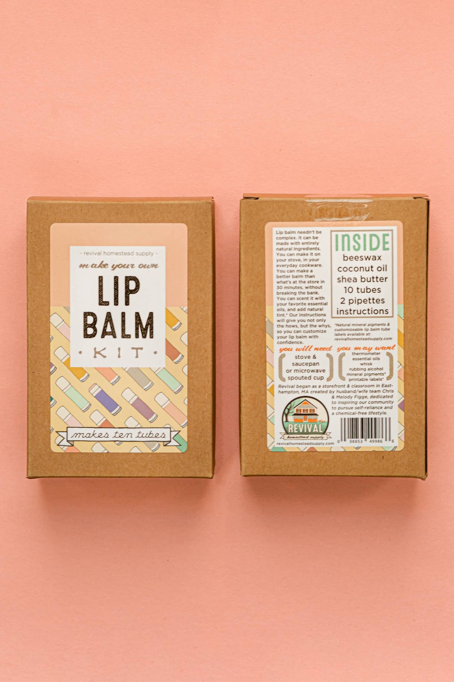 Lip Balm Kit, Make Your Own, DIY