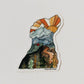 Dog Mountain Vinyl Sticker (3x3in)