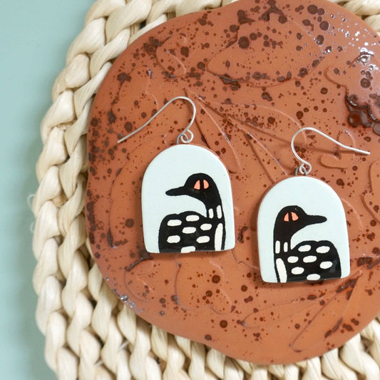 Loon Earrings - Wholesale