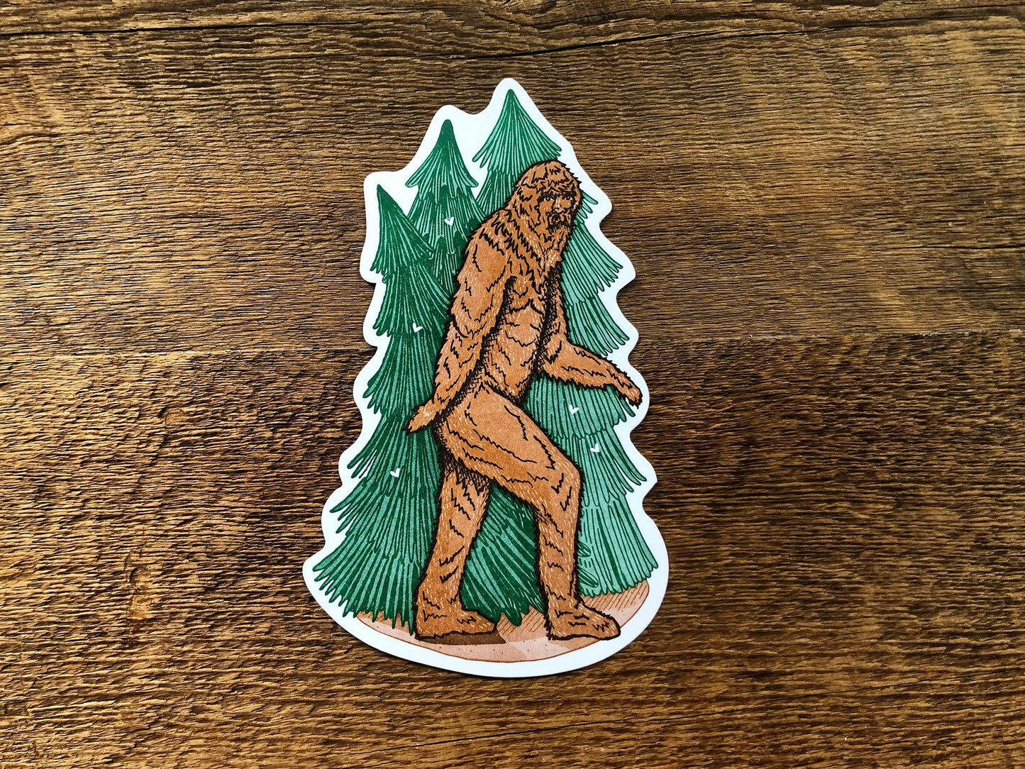 Bigfoot Postcard